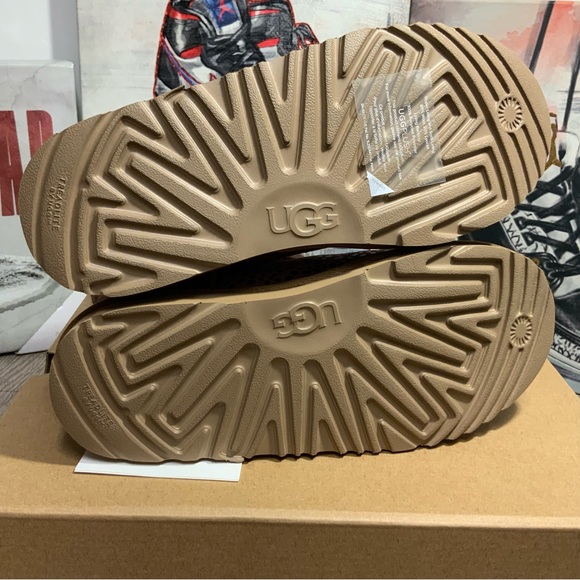 NEW UGG Classic II Spots Boots Chestnut Sparkle Suede SIZE 5Y/6.5W - Picture 9 of 12